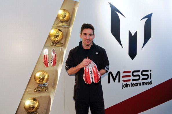 Top 5 shoes worn by Lionel Messi