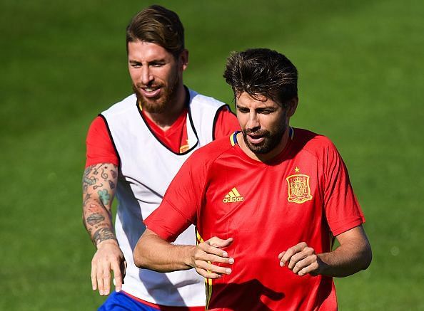 Gerard Pique and Sergio Ramos will soon be business partners