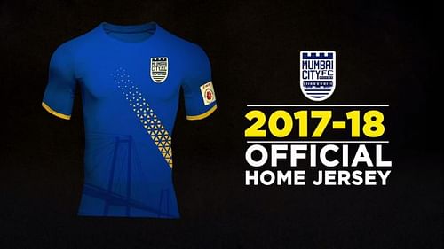 The new Mumbai City FC jersey