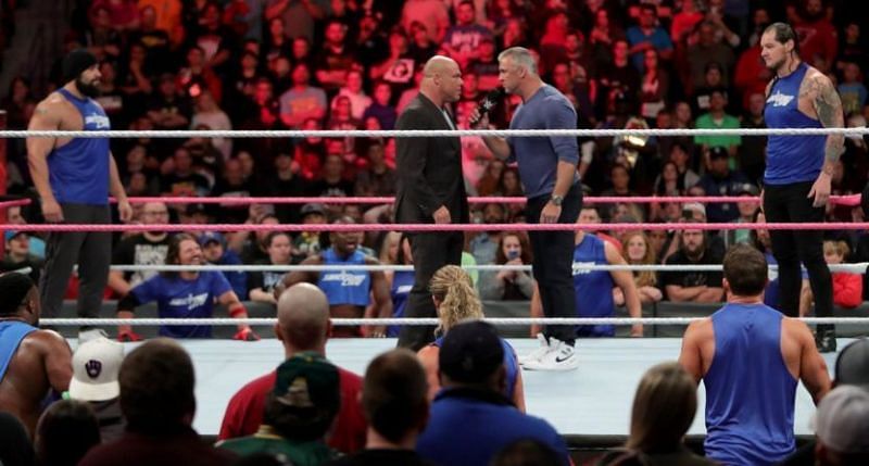 Yes, it&#039;s about SmackDown Live vs Raw...but it could just as easily be about Shane McMahon vs Kurt Angle