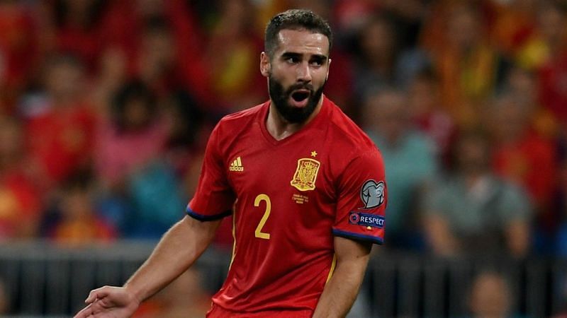 Carvajal is widely expected to be the first choice right-back for Spain at the World Cup