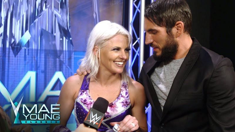 Candice LeRae and Johnny Gargano married back in 2016