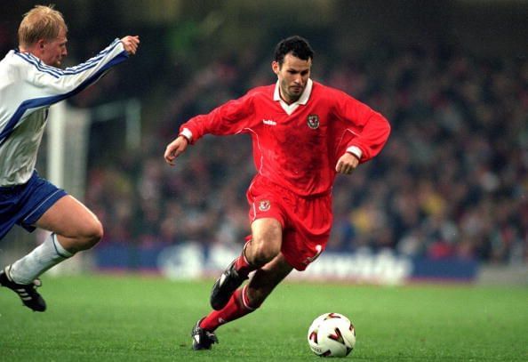 Ryan Giggs of Wales