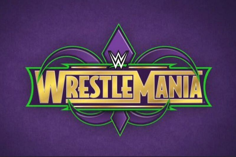 The logo for next year&#039;s WrestleMania