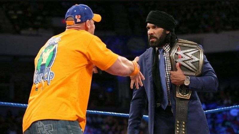 John Cena and Jinder Mahal are rumored to collide in the near future