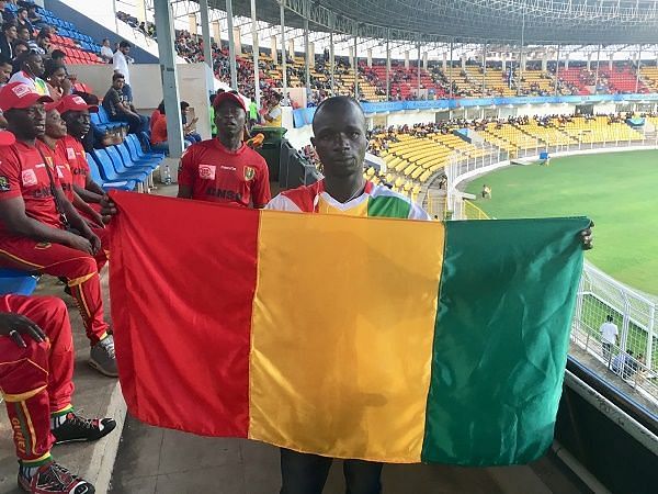 The Guinea fans in India