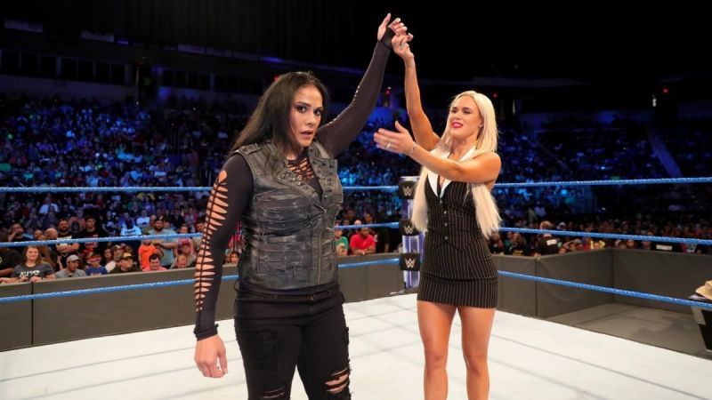 Tamina with Lana