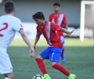 Josue Abarca had a good game picking up the assist for Costa Rica's equalizer