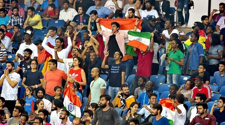 Image result for u17 football world cup fans