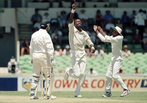 Curtly Ambrose at Perth, 1994