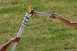 The sun refuses to perform at 2018 flame ceremony in Olympia
