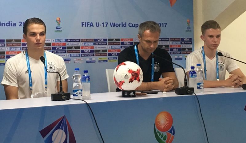 Germany Press Conference at FIFA U-17 World Cup in Goa, India