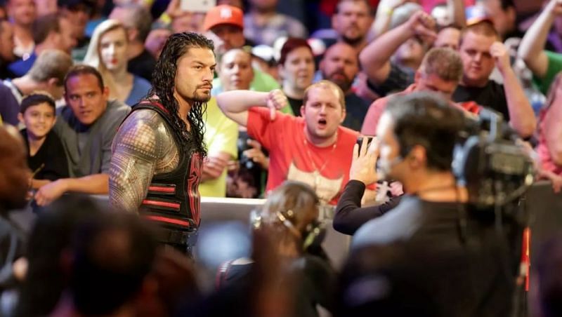 Roman Reigns is a much hated figure with the WWE fans