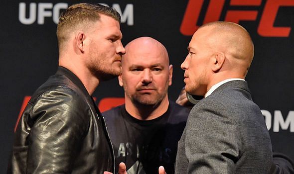 MMA News: Georges St-Pierre believes Michael Bisping is 'Terrified' of him