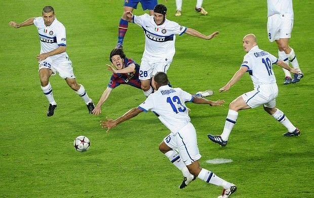 Inter Milan parked the bus and knocked out Barcelona from UCL 2010