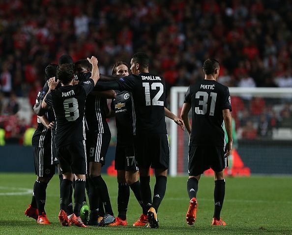 Manchester United managed a narrow win in Portugal