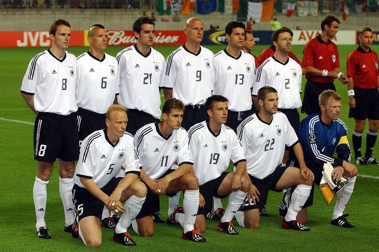 Germany had to go through the play-offs to qualify for the 2002 World Cup