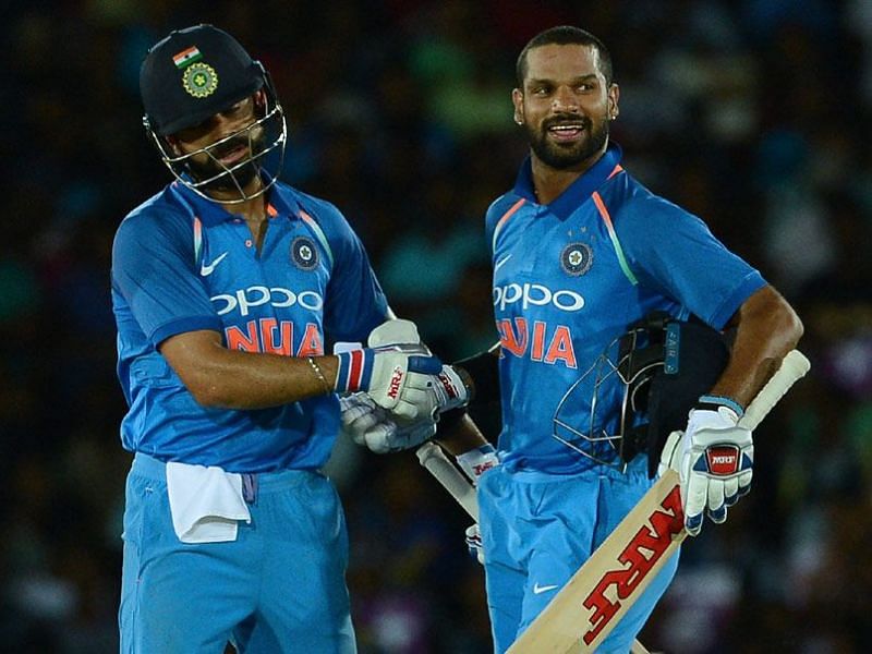 Dhawan and Kohli&#039;s composure helped India chase down the target