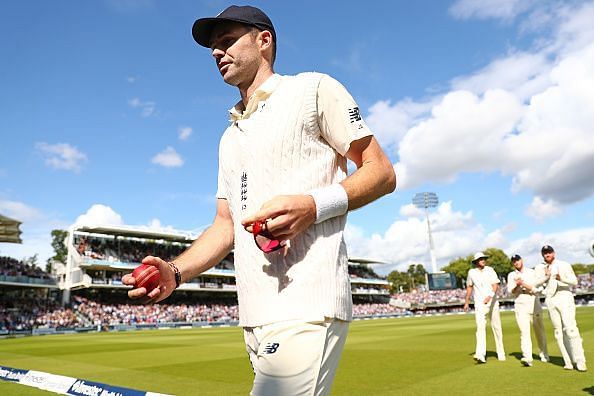 James Anderson is the only England bowler to pick up 500 Test wickets