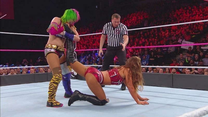A winning debut for Asuka