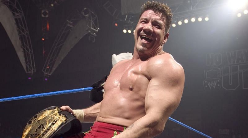 Eddie Guerrero with the WWE Championship