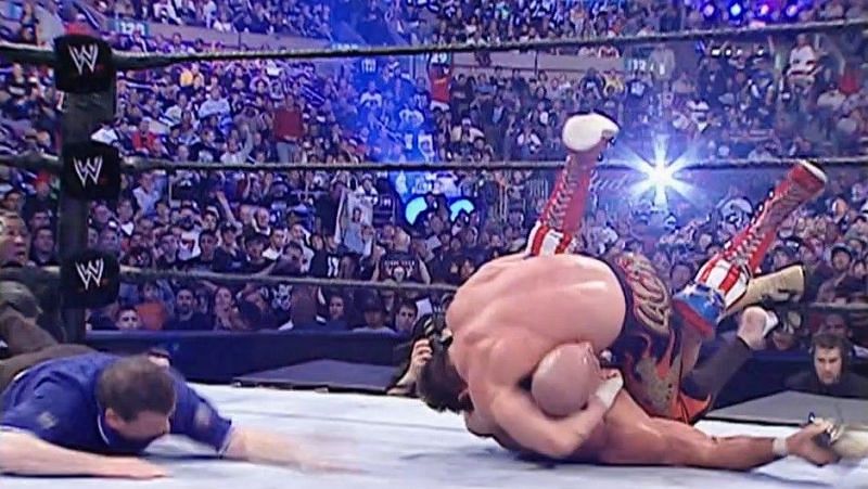 Eddie Guerrero tricked Kurt Angle in an epic matchup