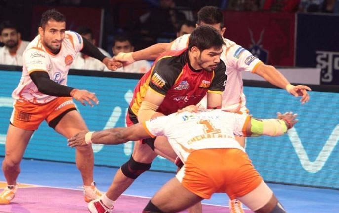 Puneri Paltan finally managed to get a win at home,in the Maharashtr derby, agaisnt U Mumba.