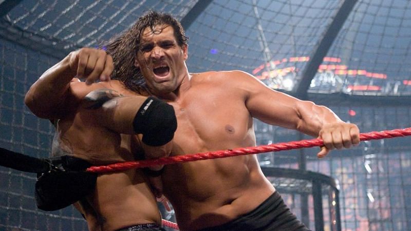 Great Khali inside the Elimination Chamber