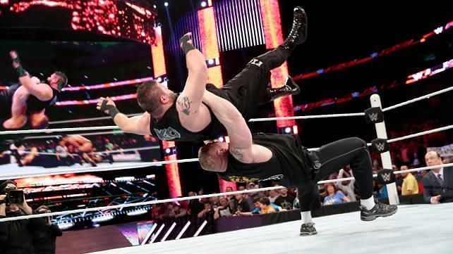 Brock Lesnar and Kevin Owens have never had a match on TV