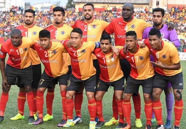 The East Bengal team