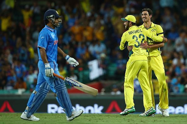 Dhoni fought hard but fell at the end