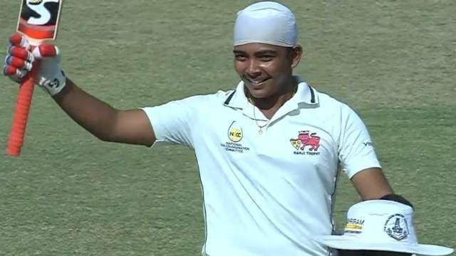 Prithvi Shaw focusing on fitness while breaking new barriers