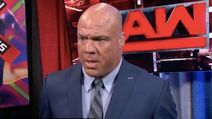 Kurt Angle will be at the taping of Monday Night Raw, in Manchester, England
