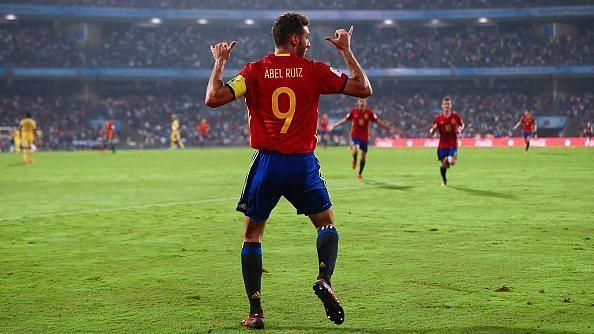 Barcelona&#039;s Abel Ruiz has had a fine World Cup so far