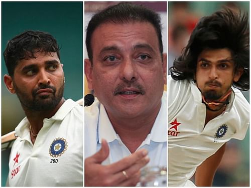 Murali Vijay Ravi Shastri Ishant Sharma