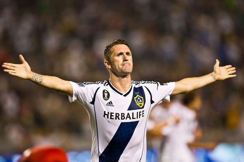 Robbie Keane in action for LA Galaxy 