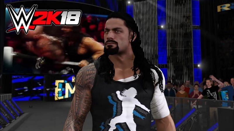 Roman Reigns ranked #1 at Rating 98