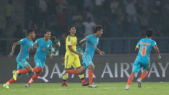 Jeakson Singh scored India&#039;s only goal