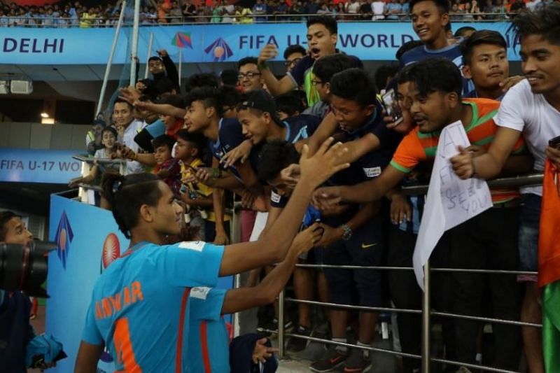 Despite losing, the Indian football team won billions of hearts with their performance in the FIFA U17 World Cup.