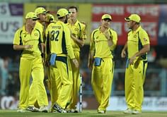 Rock thrown at Australia team bus; two arrested