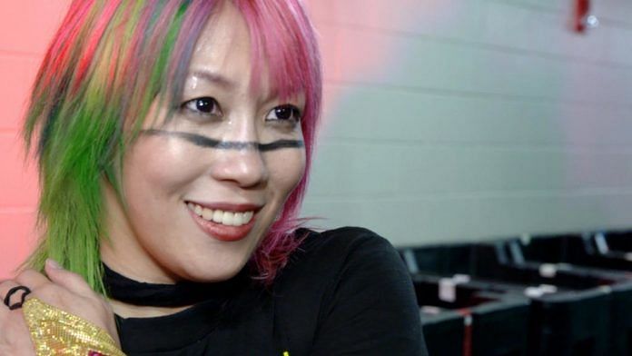 Asuka first Raw match