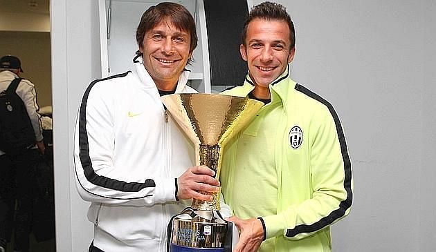 Image result for Conte and Del Piero