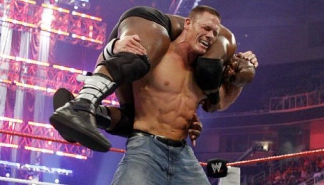 John Cena was accorded a greater push than his contemporary Bobby Lashley, by WWE