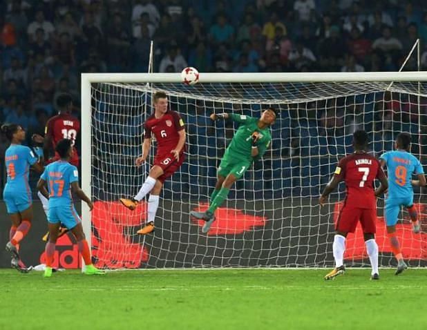 The Indian goalie made some brilliant saves last night