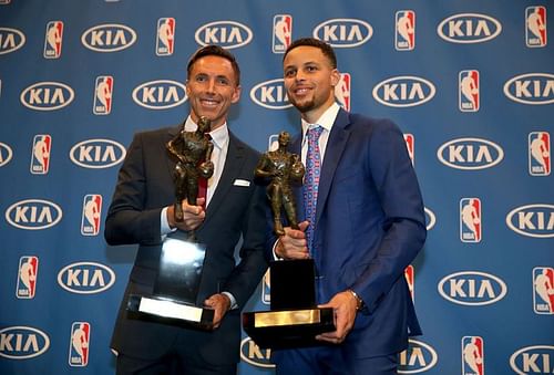 Steve Nash and Stephen Curry