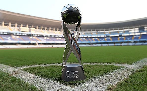 The FIFA U17 World Cup trophy is on the line today