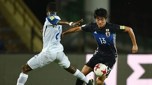 Keito Nakamura scored the FIFA U17 World Cup 2017's first hattrick