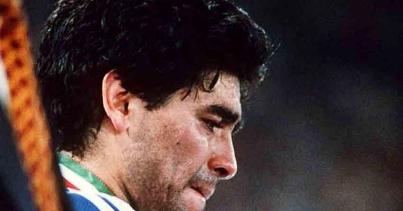 Image result for maradona cries world cup final