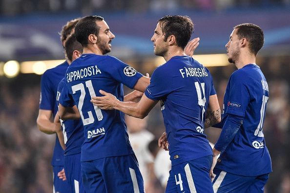 UCL 2017/18: Chelsea 3-3 Roma, Player Ratings