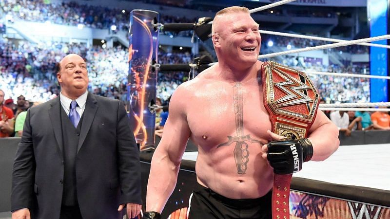 Lesnar should have been part of the event to begin with 